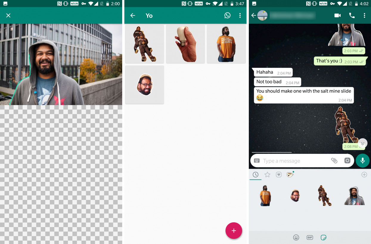 Turn any photo into a WhatsApp sticker with this free