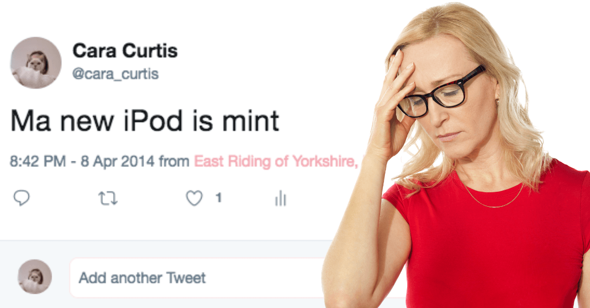 Here’s how to find your old embarrassing tweets