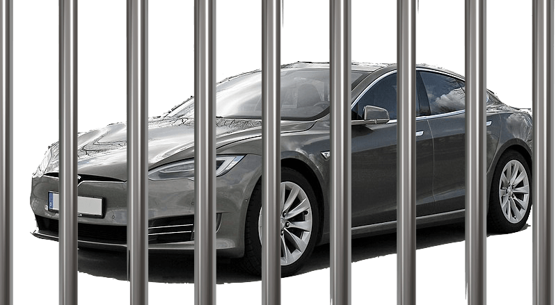 Police can remotely drive your stolen Tesla into custody