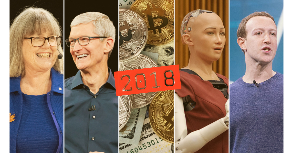 A recap of tech’s crazy 2018