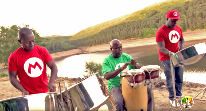 Video game theme music played on steel drums is our newest obsession