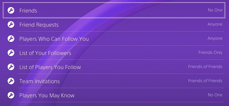 Psn privacy settings new arrivals