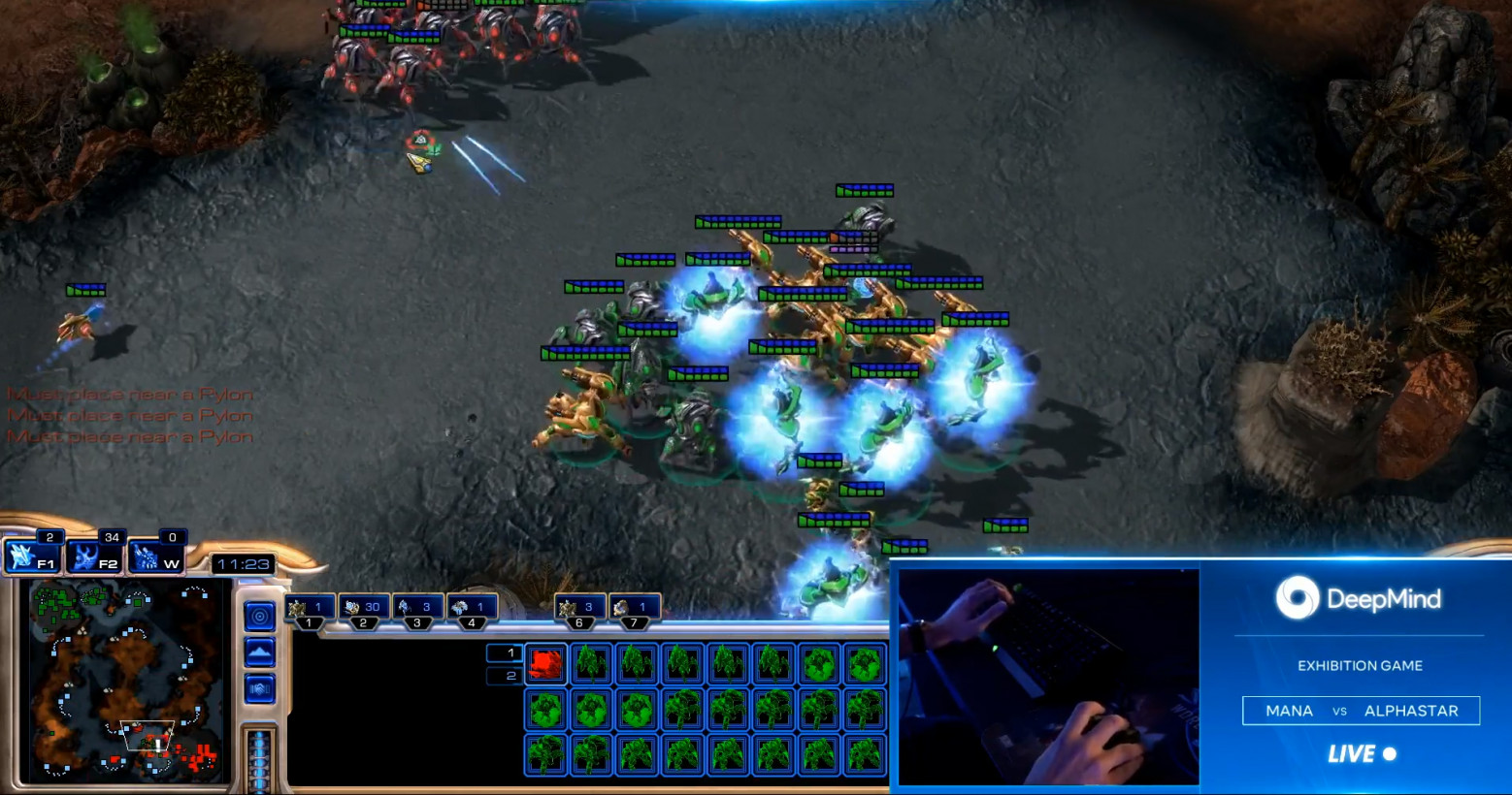DeepMind's StarCraft-playing AI beats 99.8 per cent of human gamers
