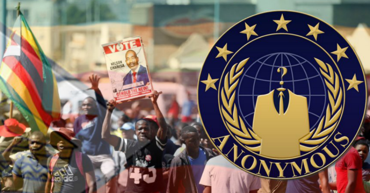 Zimbabwe blocked internet access, so Anonymous DDoS’d the government’s websites Featured Image