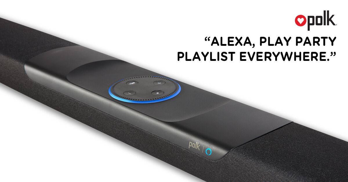 Polk’s Alexa-enabled soundbar now supports multi-room music