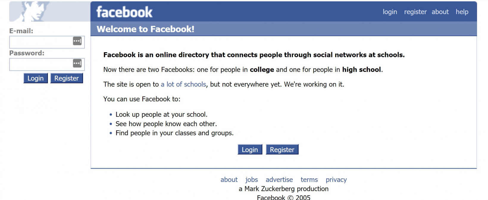 In 2004 Facebook was a social networking website for colleges however by 20...