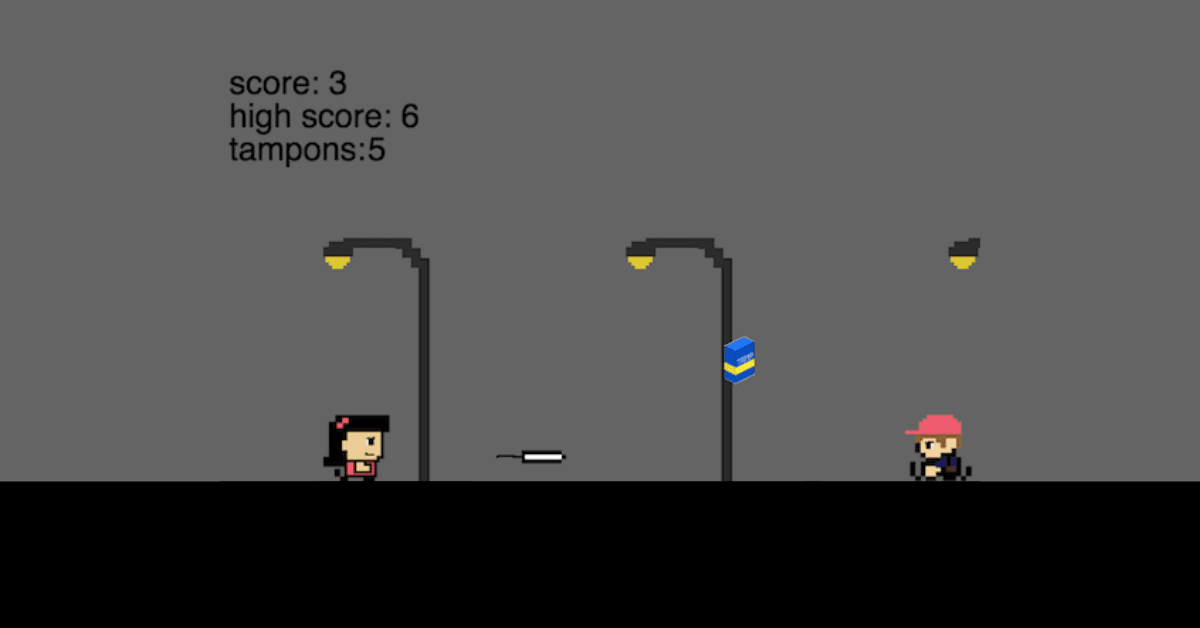 This video game lets you throw tampons at ‘menstrual haters’ and I love it