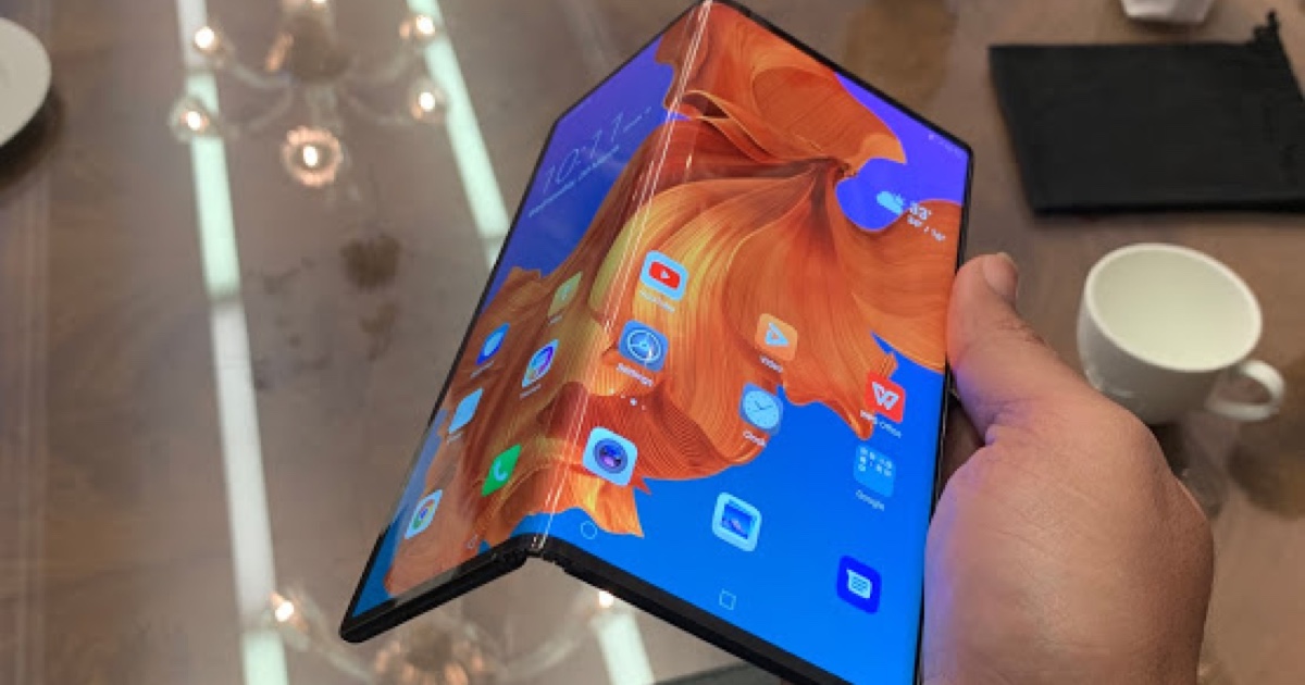 I wanted to fold Huawei’s foldable phone but they wouldn’t let me