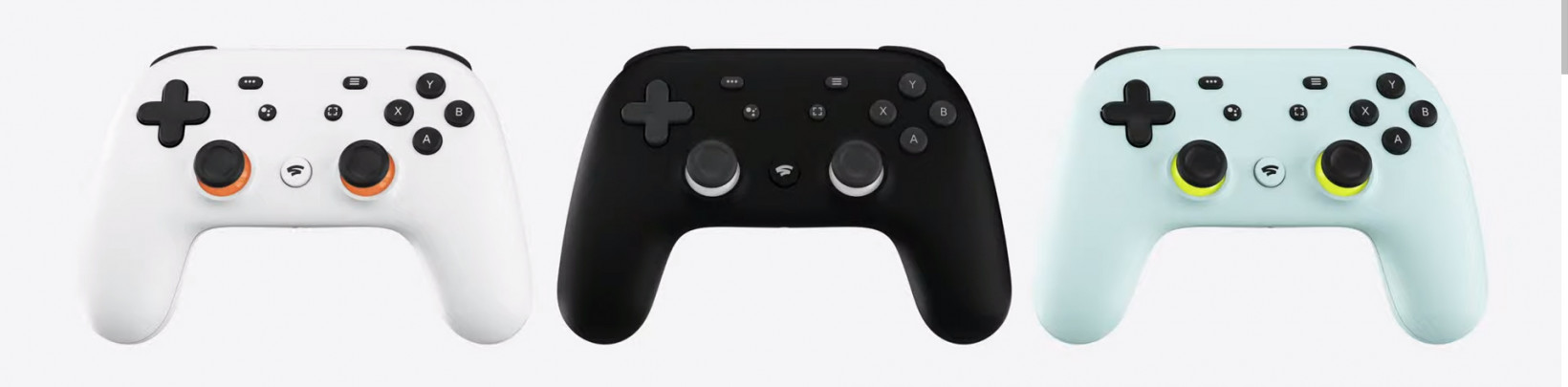 The Stadia Play controller looks unremarkable, but it has a neat feature: it connects via Wi-Fi directly to Google's data center to reduce input lag