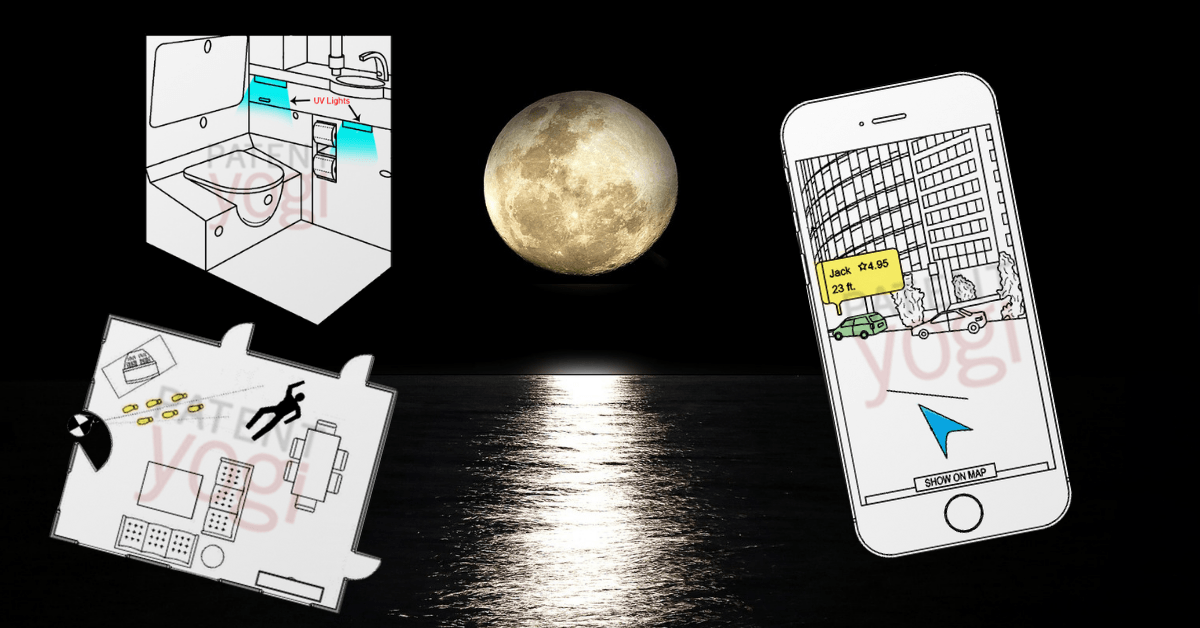 Full moon patents: Uber’s pick-up AR, Microsoft’s crime scene AI, and Boeing’s toilet Featured Image