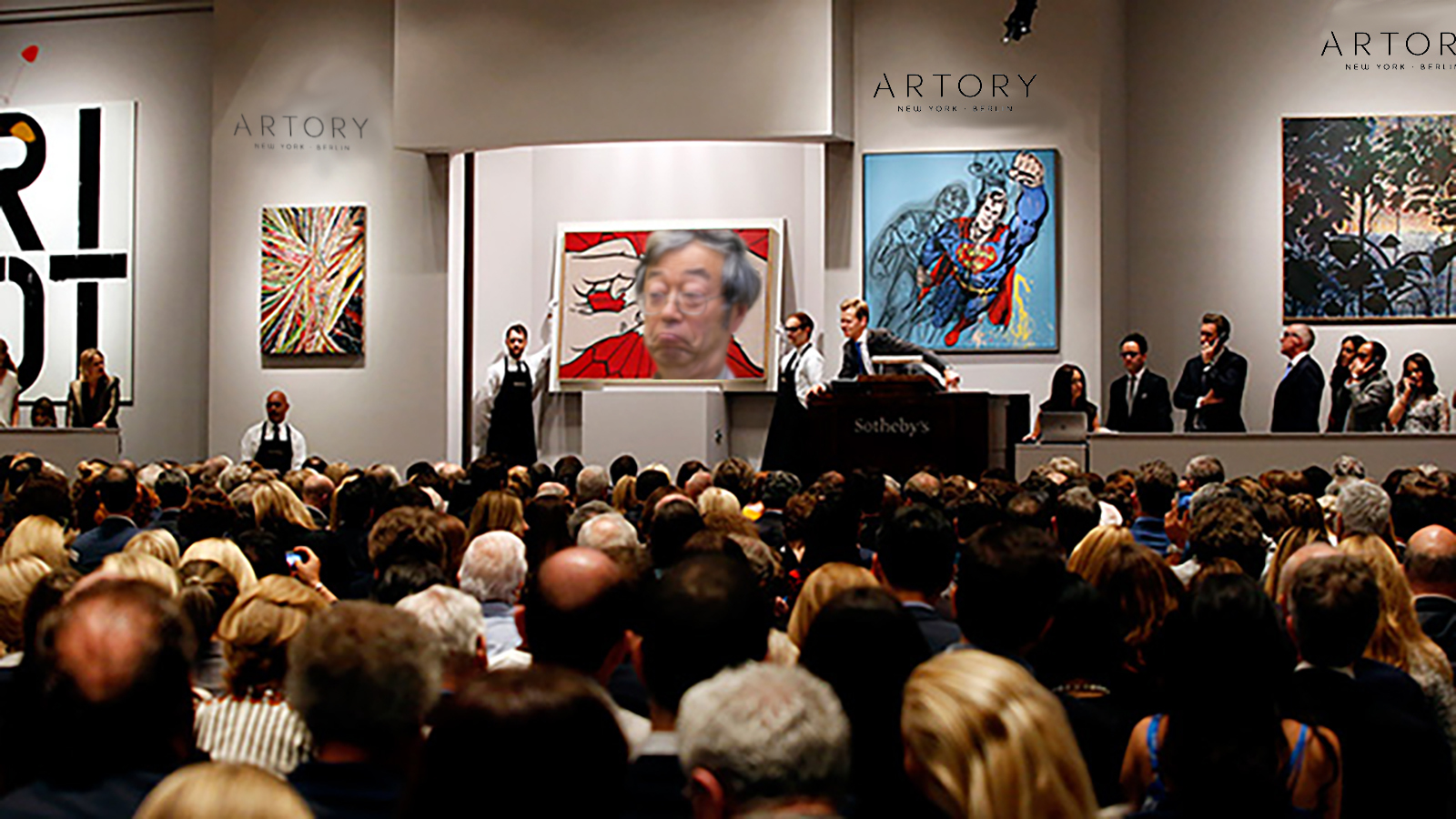 4,000 art auction houses are putting their sales records on the