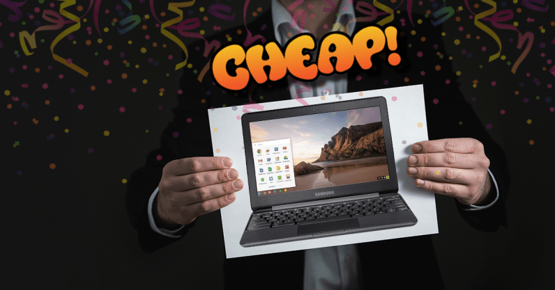 CHEAP: At $185, this Samsung Chromebook 3 is more than half off