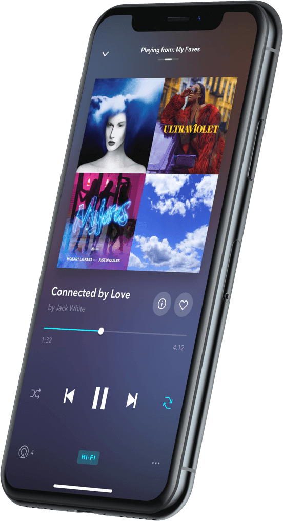 Rival service Tidal offers a limited catalog of lossless music for a premium