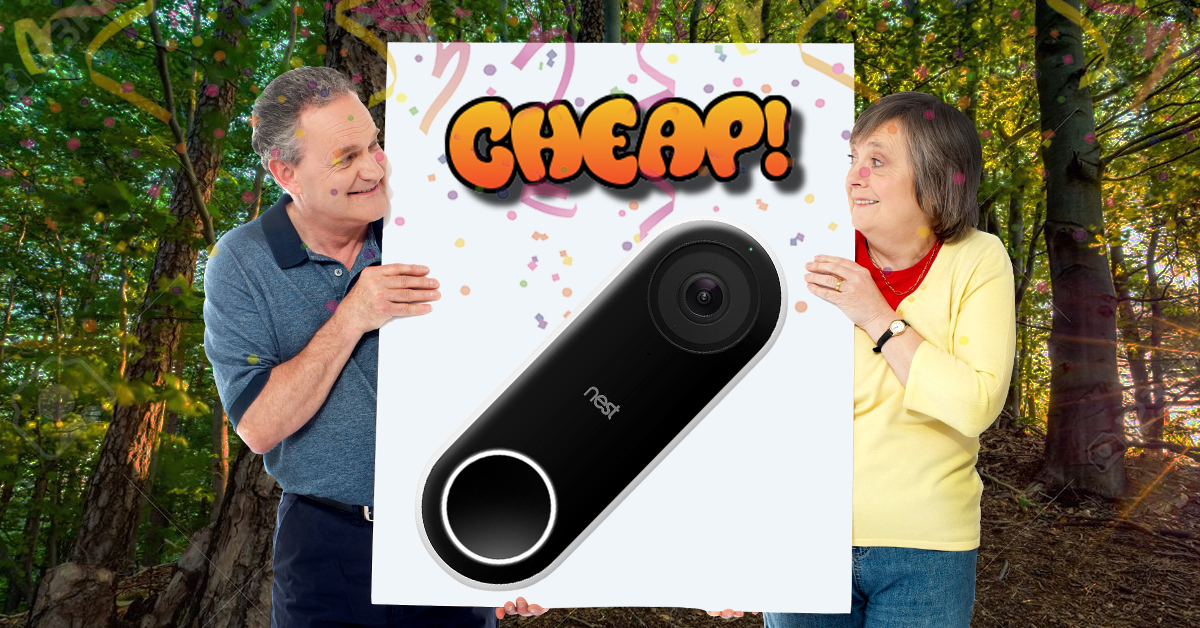 CHEAP: Stop cheeky pranksters with $115 off a Nest Hello video doorbell