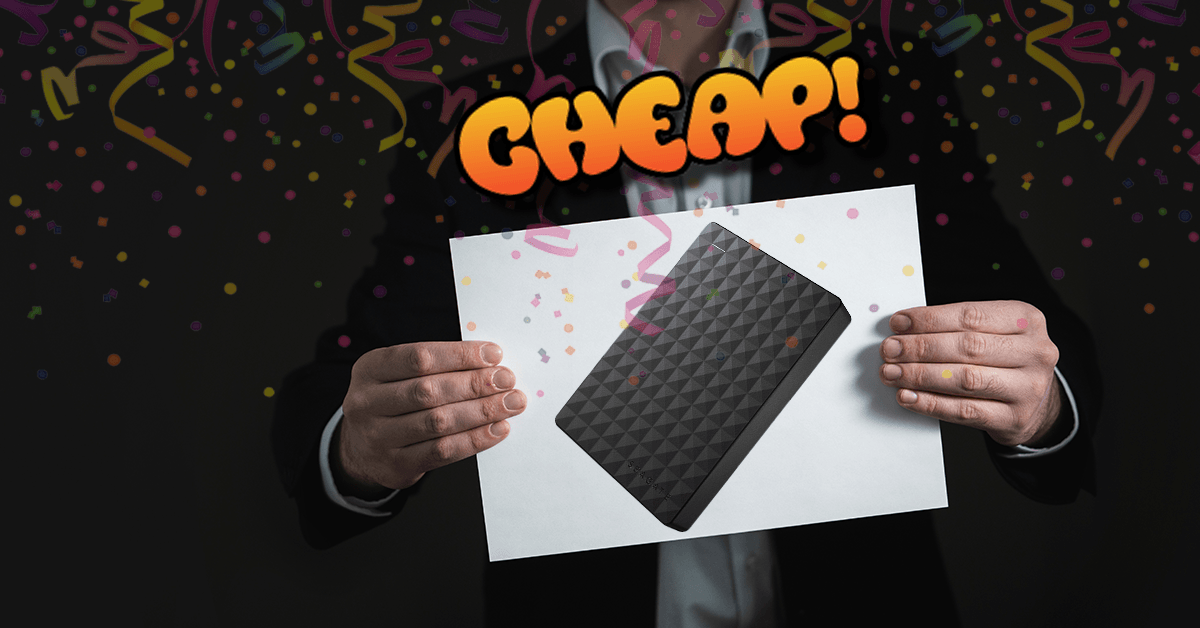 CHEAP: Don’t miss out on a 4TB Seagate portable hard drive for only $84