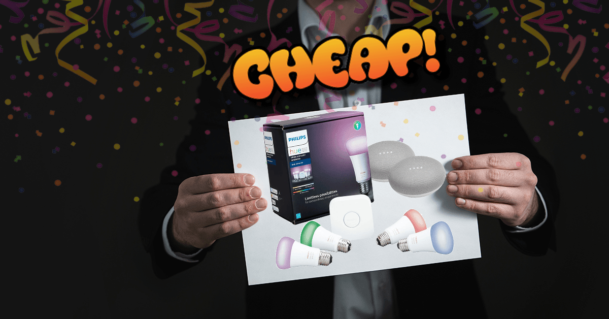 CHEAP: $128 off a Philips Hue starter kit to get Star Trek-style smart lights