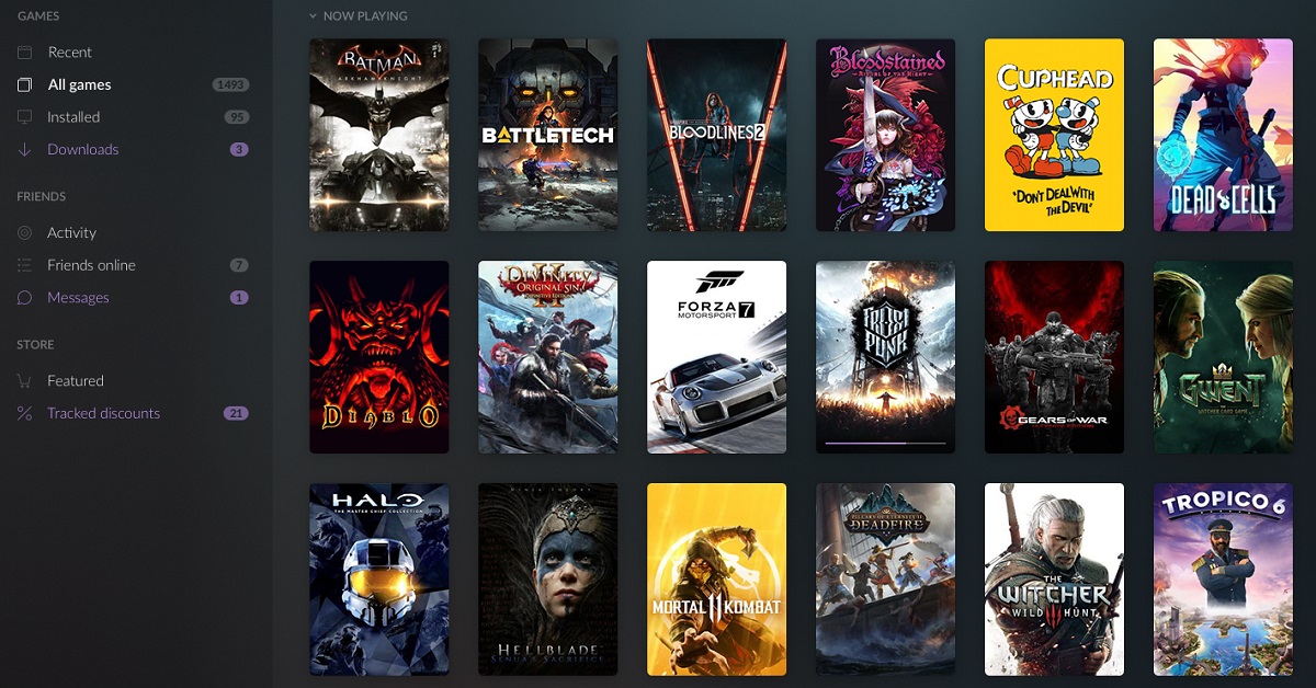 GOG relaunches Galaxy as a universal PC gaming hub