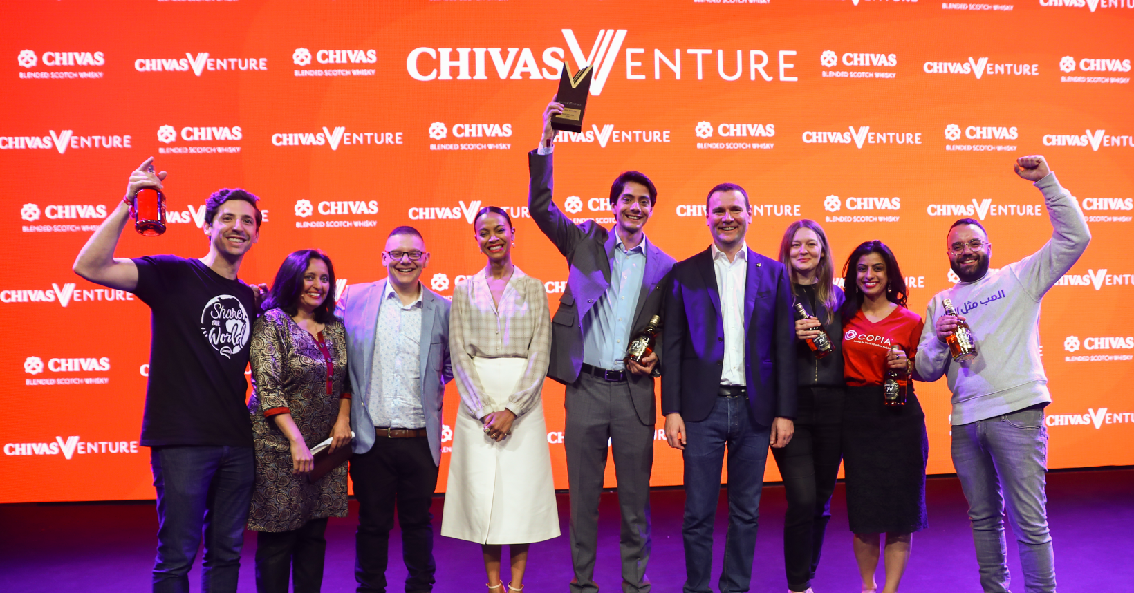 And the winner of the Chivas Venture Global Final is…