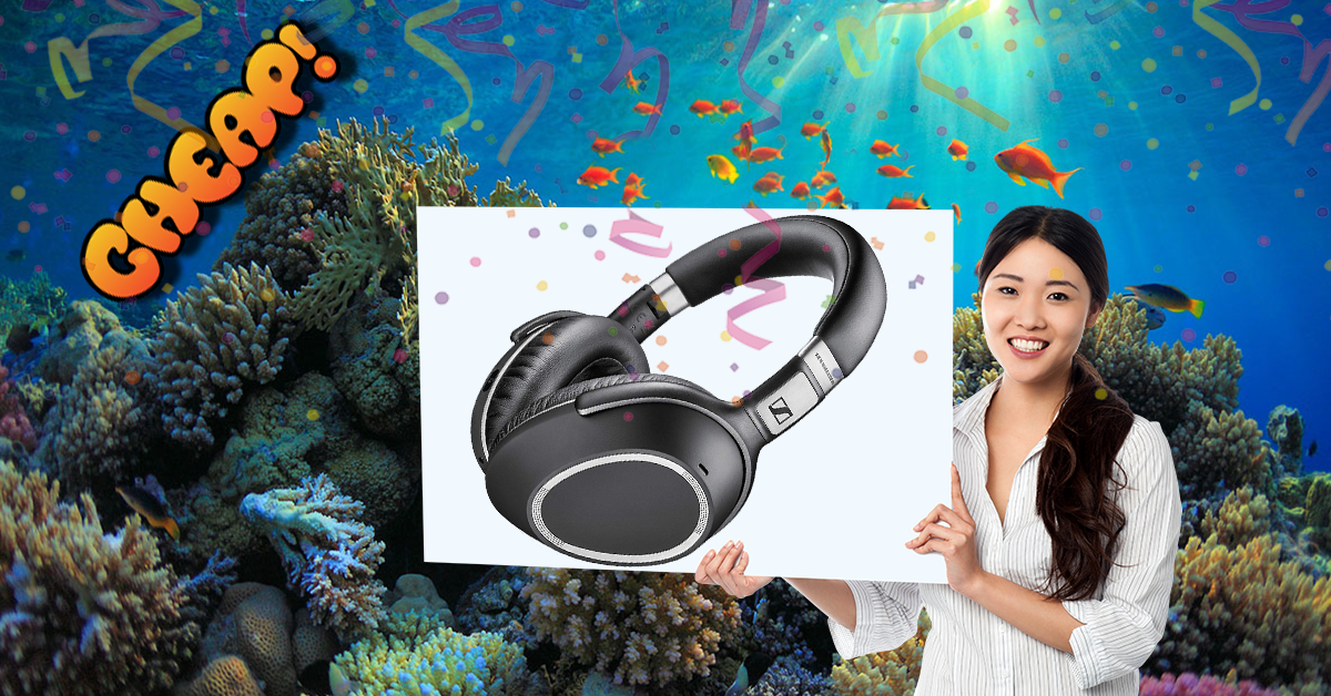 CHEAP: Sennheiser’s PXC 550 noise-canceling headphones have 34% off