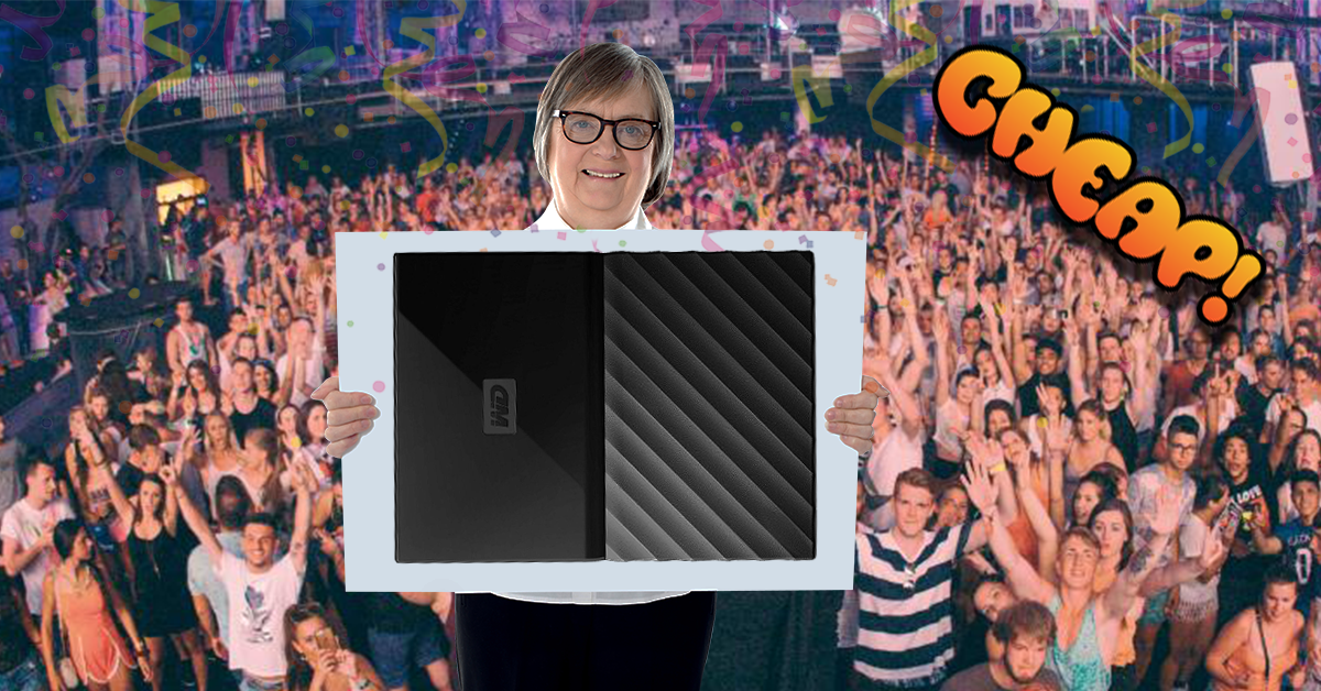 CHEAP: Save EVERYTHING with this WD 4TB external drive, now 41% off