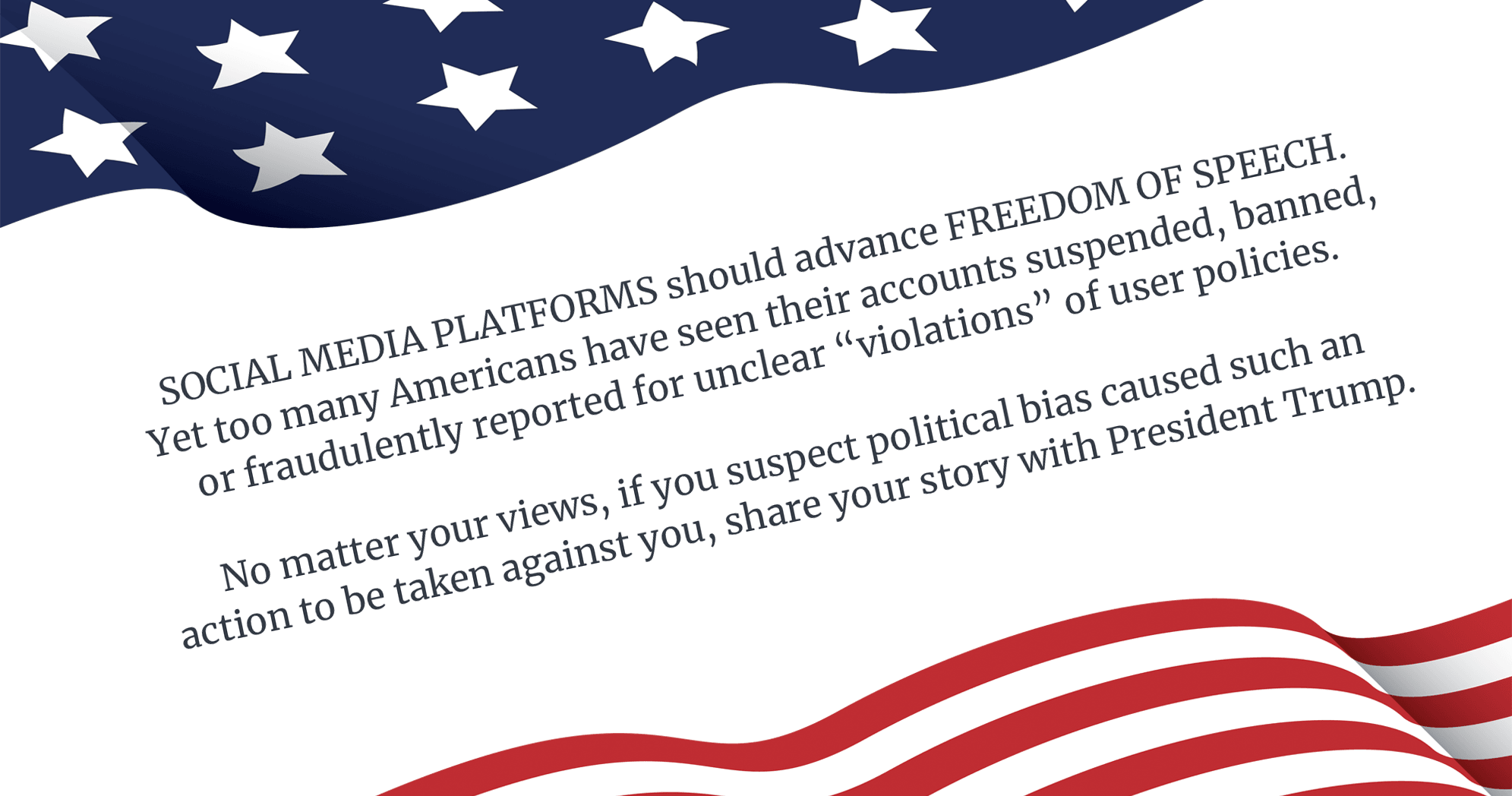 White House launches social media survey to collect Conservative tears