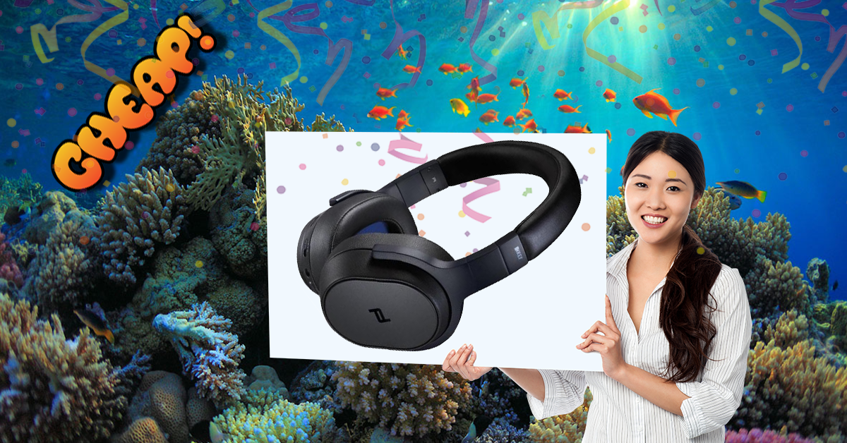 CHEAP: Daaaamn, the KEF SPACE ONE headphones have $250 (!!!) off