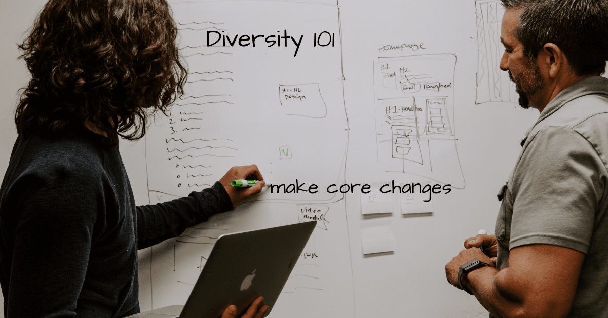Token hires don’t help diversity, making core changes does