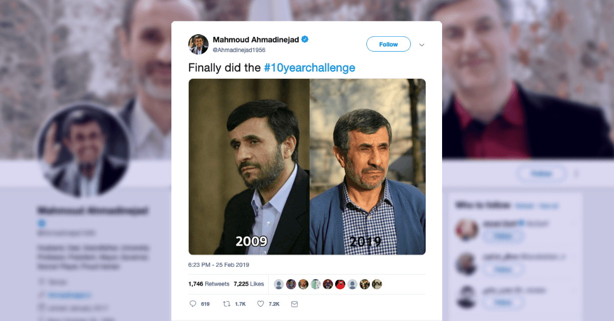 How a #10YearChallenge tweet highlights Iran’s paradoxical relationship with social media