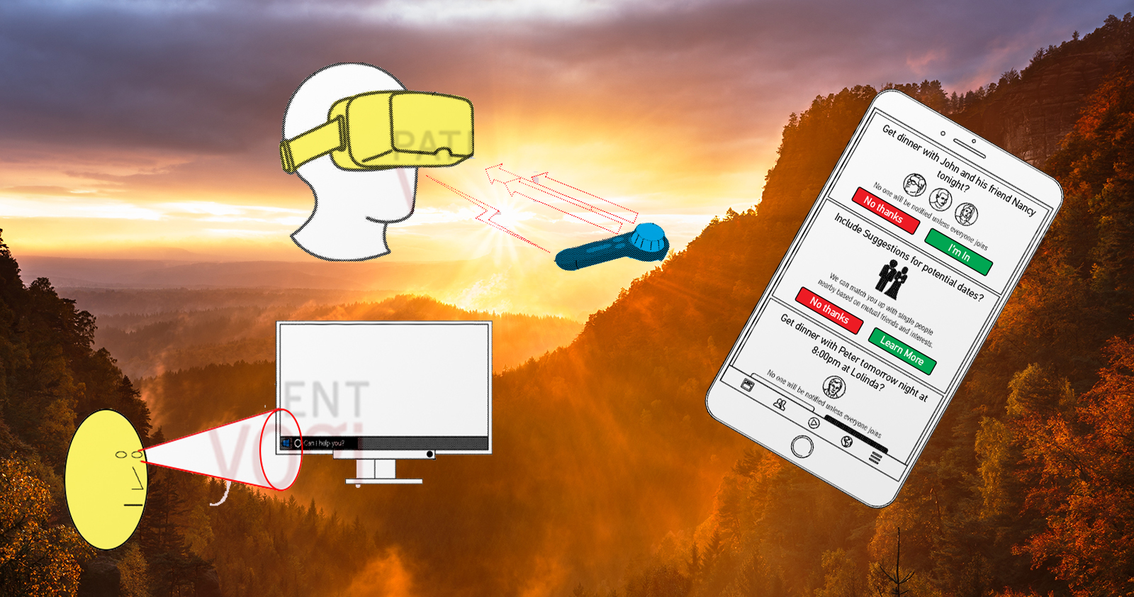 Full moon patents: Disney’s immersive VR and Microsoft’s next-gen virtual assistant