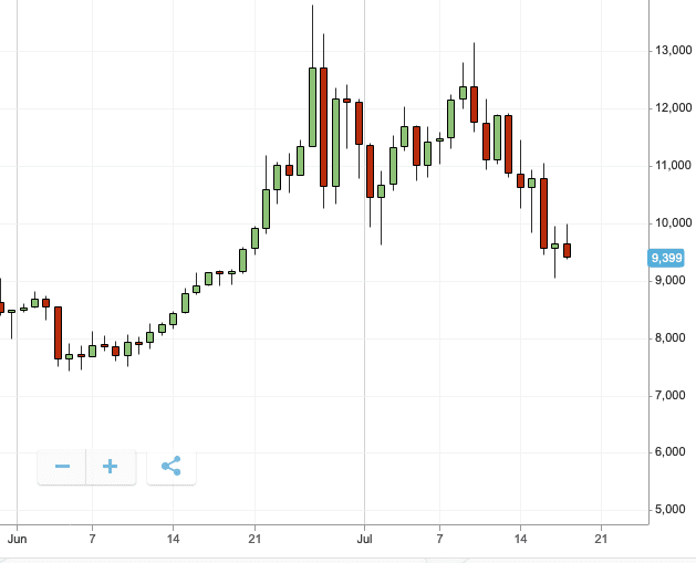 eToro coin performance