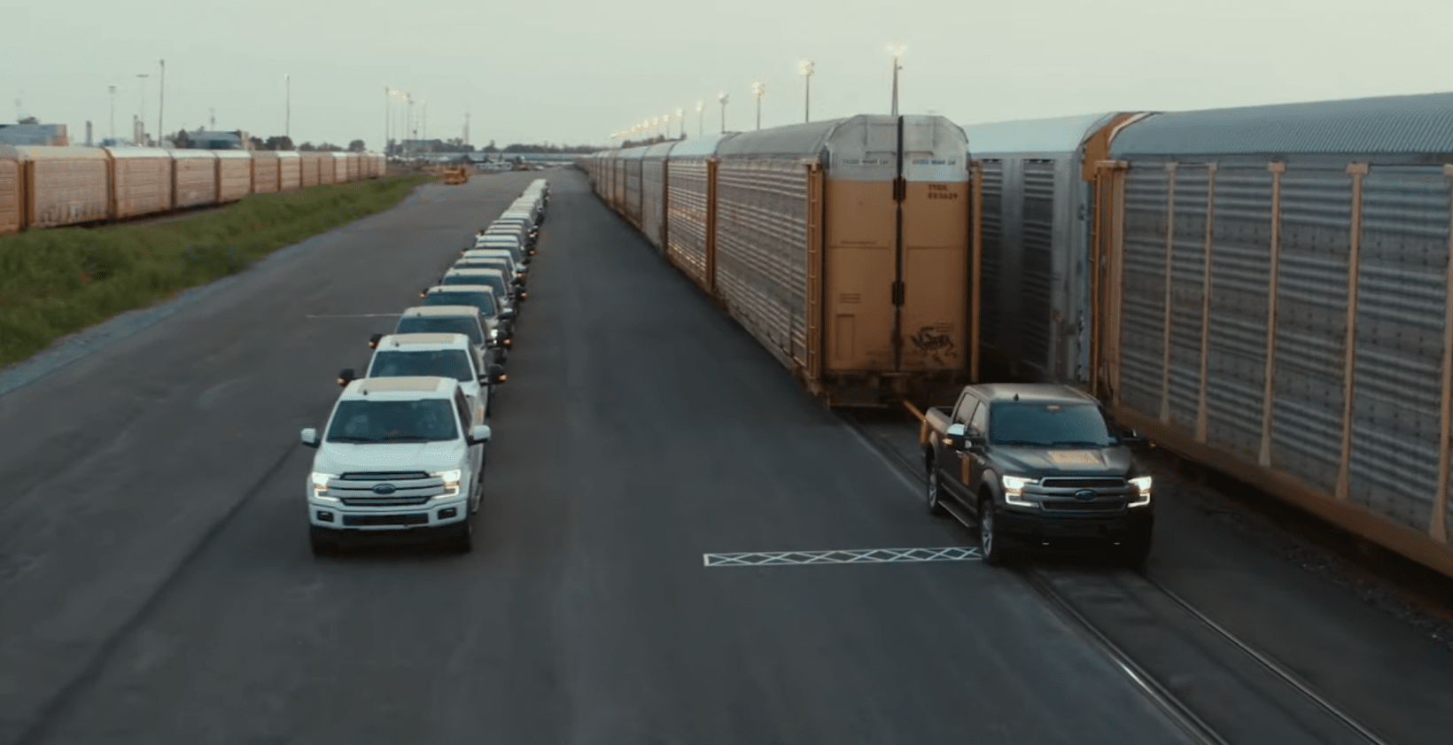 Watch Ford’s electric F-150 tow a million+ pounds like nobody’s business