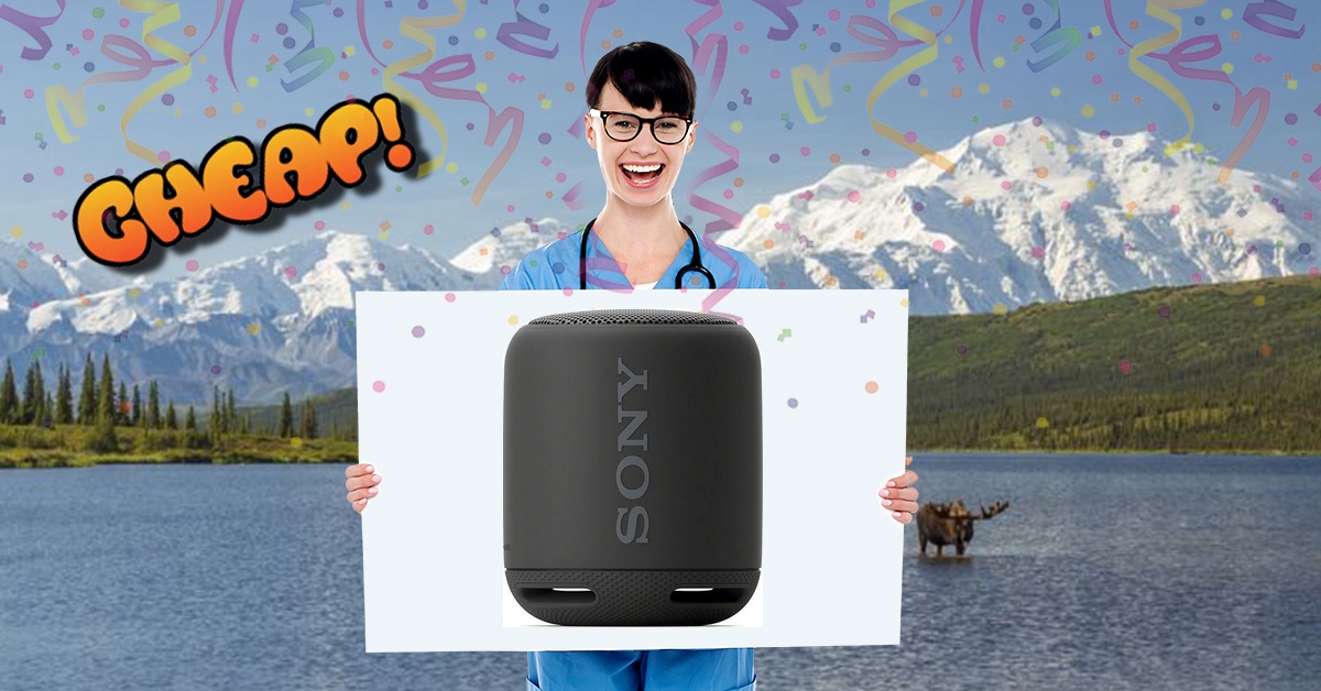 CHEAP: Snort and suckle on this Sony Bluetooth speaker’s sounds now it’s HALF PRICE OMFG