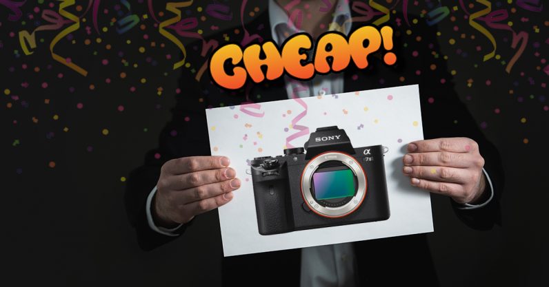 CHEAP: DAMN SON(Y), an A7 II camera for $898? Sign me the F up