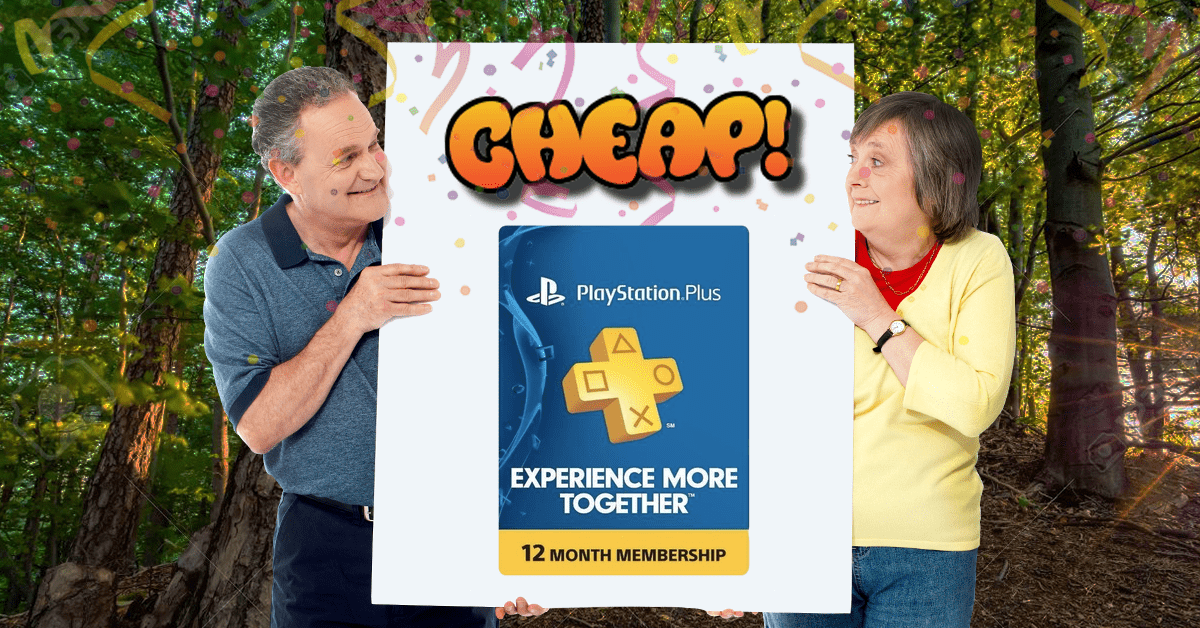 CHEAP: $20 off a PlayStation Plus subscription means you can game online for 525,600 minutes this year