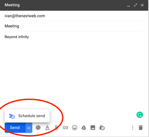 How to schedule an email in Gmail - 39