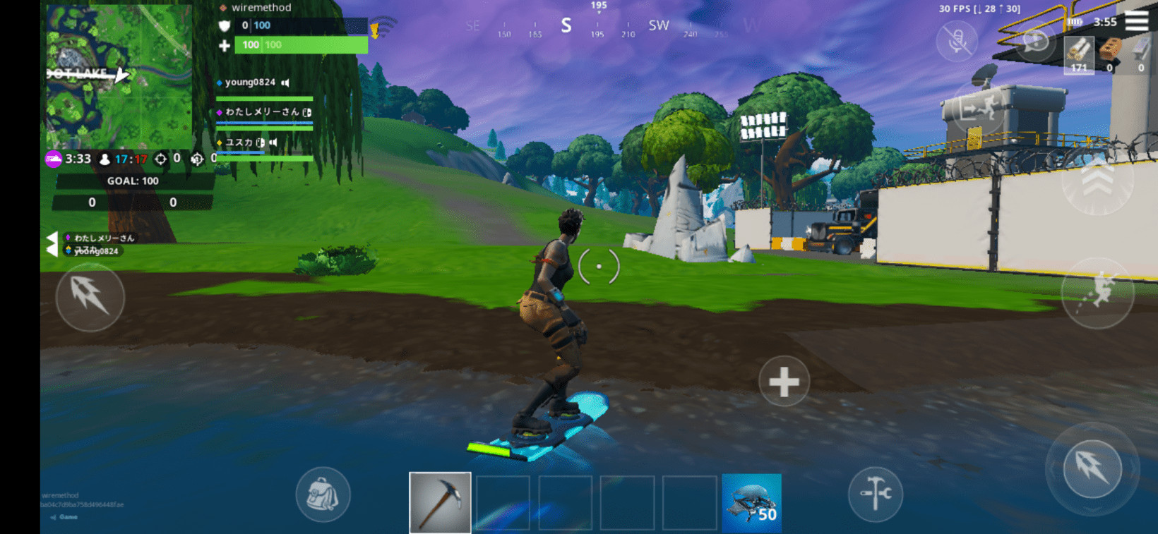 Fortnite doesn't run so great on the Mi 9 SE