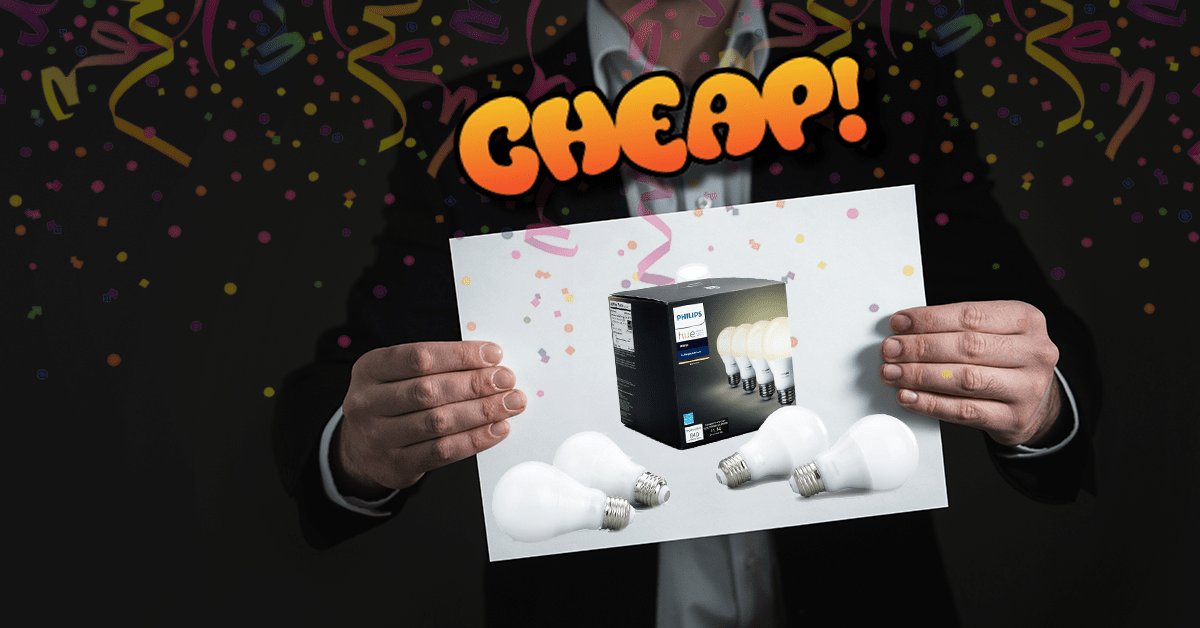 CHEAP: Begone, darkness — these Philips Hue lightbulbs are only $10 each