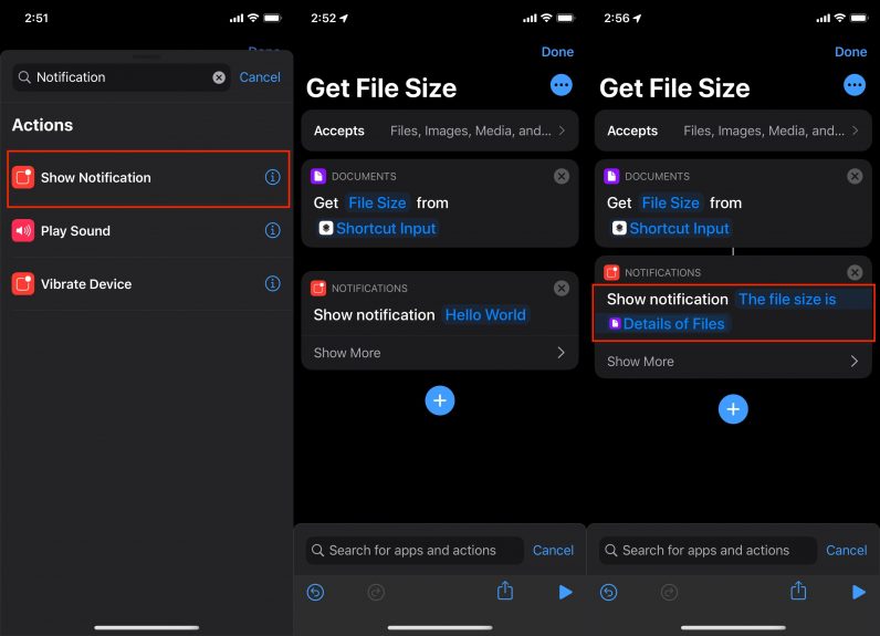 How to find the size of any file on your iPhone and iPad with a quick Shortcut - 95