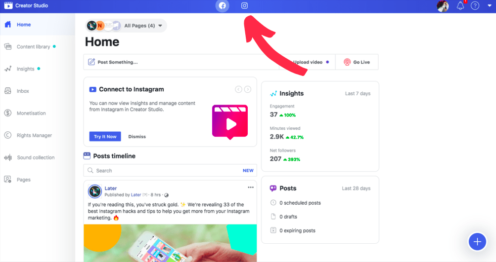 Businesses can now schedule Instagram posts and IGTV videos with Facebook   here s how - 13