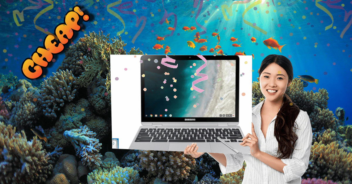 CHEAP: Get 30% off this souped-up Samsung Chromebook Plus V2