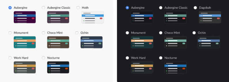 dark theme for slack desktop app mac