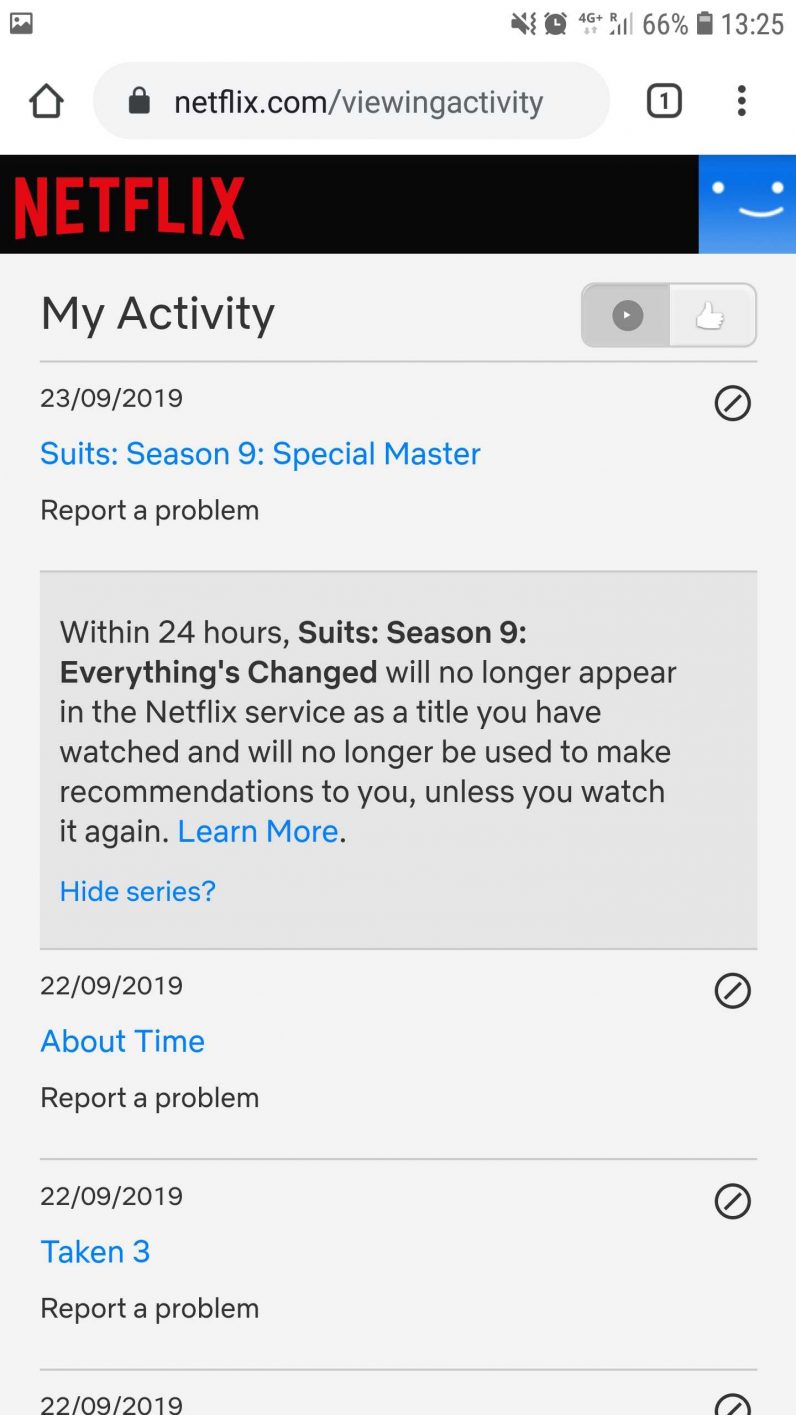 How to find and delete your Netflix viewing history