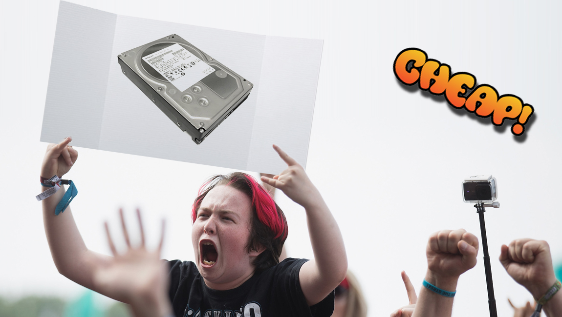 CHEAP: Forget about the cloud, get this 2TB Hitachi drive for $30