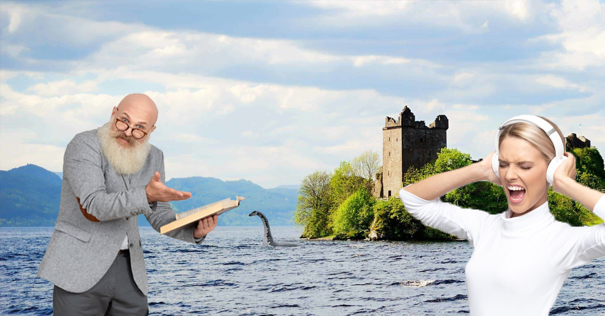 Big meanies use science to debunk the Loch Ness Monster myth