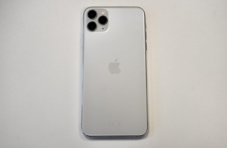 apple iphone 11 pro max from rear