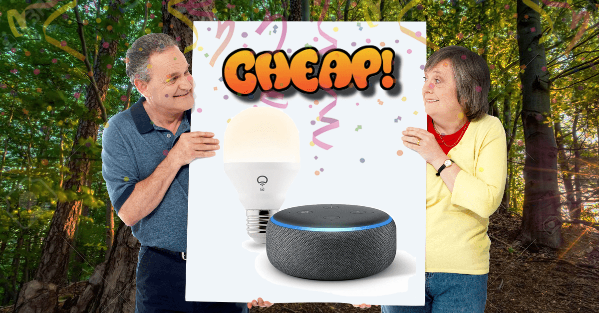 CHEAP: This Echo Dot and LIFX smart bulb are only $35 — become smart, HOME!