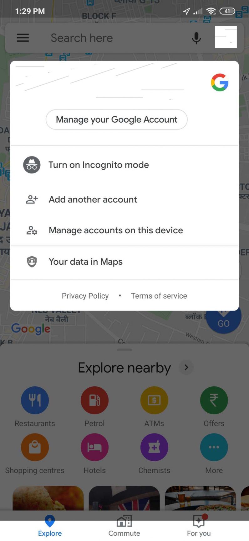 How to turn on incognito mode in Google Maps - 83