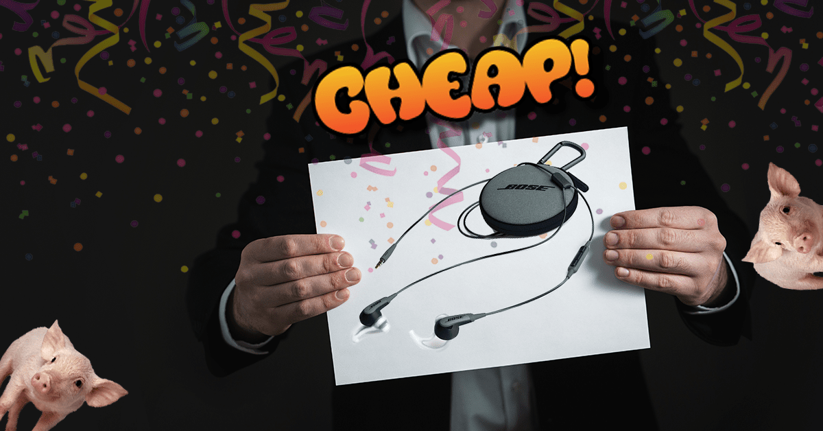 CHEAP: Sweat-time, piglet — there’s 50% off the Bose SoundSport headphones Featured Image