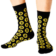 bitcoin, socks, crypto, nerd