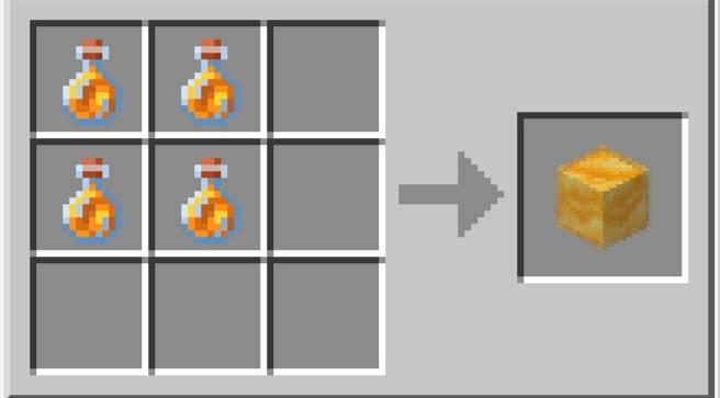 How to craft a honey block in Minecraft